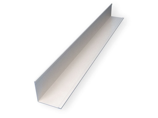 [1017054474468] Cantoneira em ângulo branca L 25/25 3,05mt 