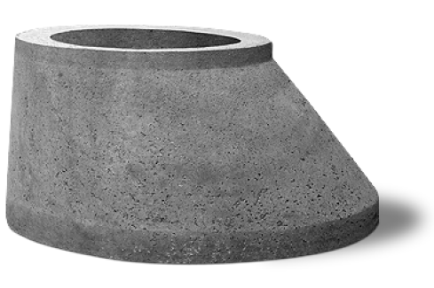 [88640200252500] Cúpula Excêntrica 1000x600x600mm