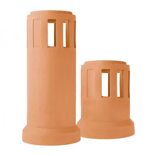 [899052142235] Telha de Chaminé (125) Lusa Vermelho natural