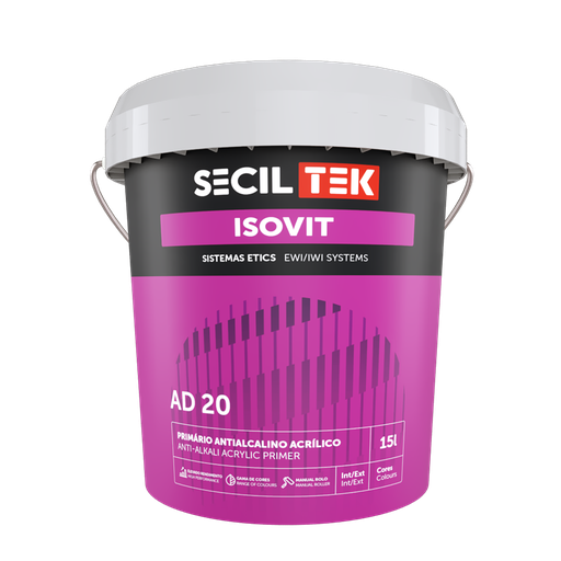 [97301341AP8200] SecilTek Isovit AD20 Cor10A Balde 15 Lts 