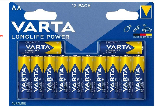 [ELEKTRO38436] Pilhas Varta  AA - LR06 (BL 12UN) 38436