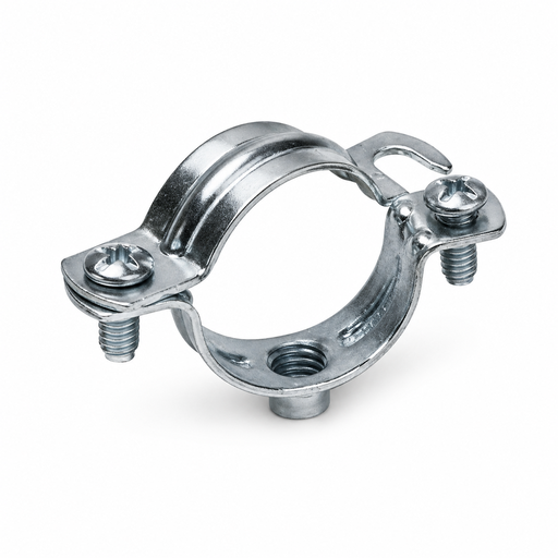 [#INDABMZ6040] Abraçadeira Zincada M6X40 