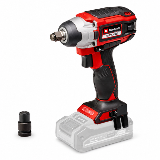 [#EINHELL06014510080] Chave de Impacto Einhell IMPAXXO 18/230 1/2”