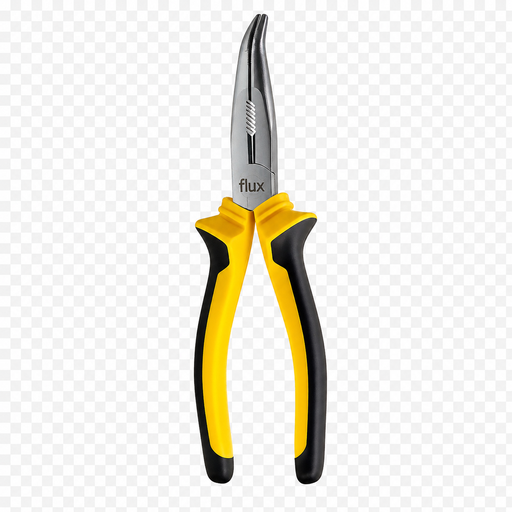 [1309FIAPC8] Alicate de Pontas Curvas FLUX 8” / 200 mm — Ref. FIAPC8