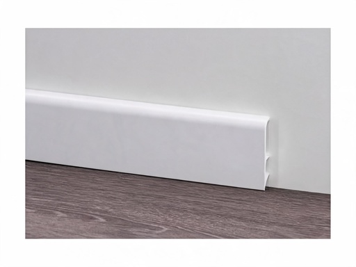 [870031130160] Rodape PVC 8603 Branco 2500MM 