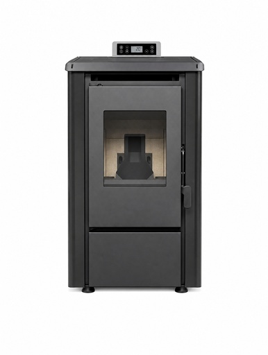 [956063315025062] Salamandra a Pellets Metlor Mekka Preta — 9 kW