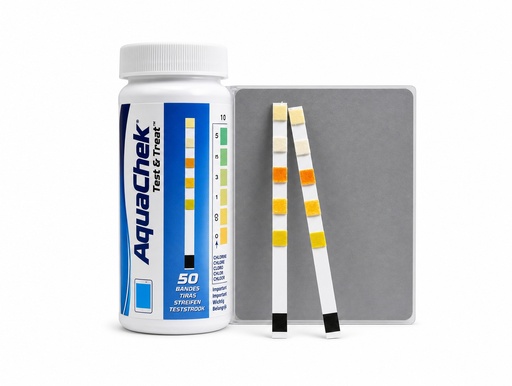 [9760501209091] TESTE AQUACHECK 3: Cloro Livre, pH e Alcalinidade