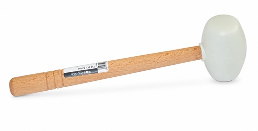 [B28066905] Maço de Borracha Branca RUBI Ponta Redonda 250 g — Ref. 66905