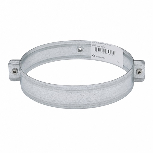 [B464780313035100] Abraçadeira Inox com Porca M8 Ø100 mm
