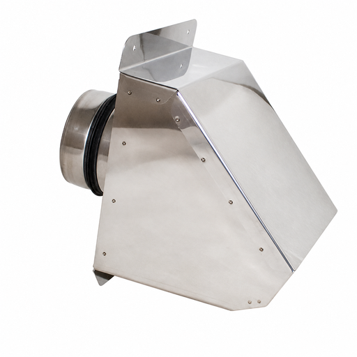 [B46478050454500] Chapéu para Pellets Inox Lock 0,5 Ø80 mm