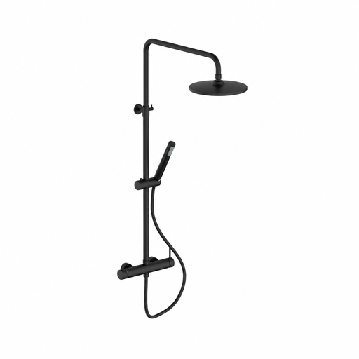 [B990AD12041410] Coluna de Duche ESSENZA Preto -AD12041410