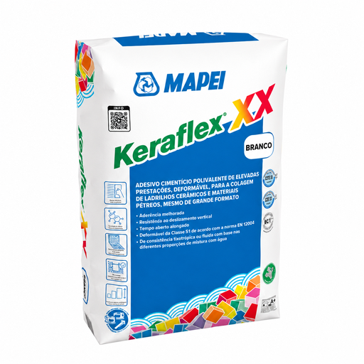 [8700040725] Keraflex XX Zero Branco 25 kg 