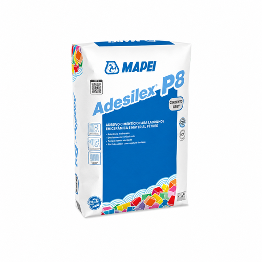[8700060825]  Adesilex P8 Cinza 25 kg- 0060825
