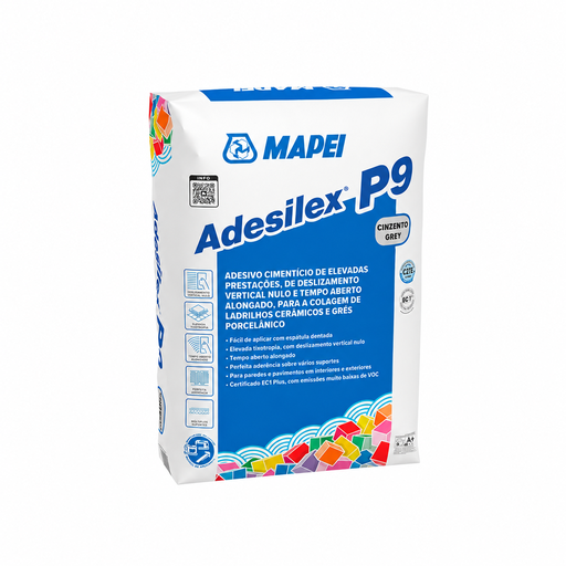[870006125]  Adesilex P9 cinza 25 Kg 