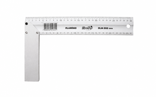[10191210100085] Esquadro Aluminio 500x500mm - 010.0085