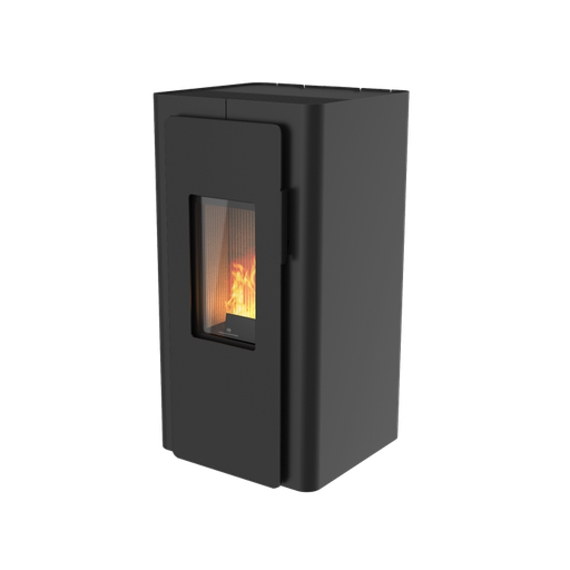 [FMONTANHA344PA2021N019] Salamandra Pellets Urban Black 8 kW | PA2021N019