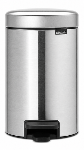 [74400105052003] Balde de Lixo com Pedal 5 Litros Inox Brilhante |11 26 21 