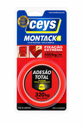 [CEYS100635507240] Fita Montack Express Dupla Face 2,5x19mm