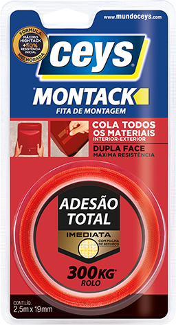 [CEYS100635507240] Fita Montack Express Dupla Face 2,5x19mm