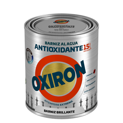 [#TIT10340000042]  Verniz Oxiron aquoso incolor brilhante 750ml  - TITAN