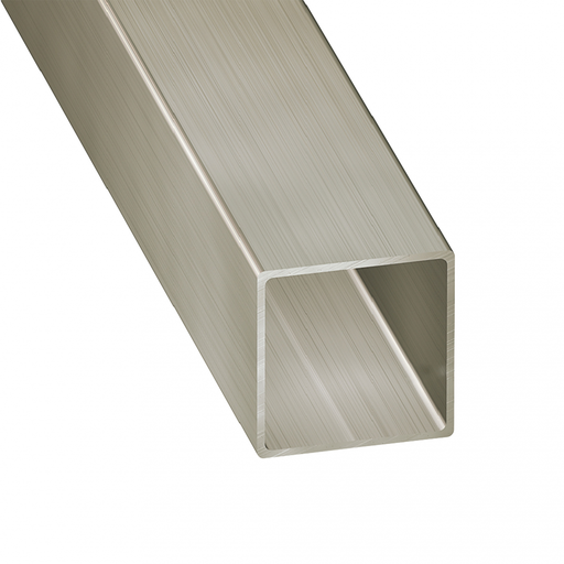 [GLOBALLOCK7611T303010] Tubo Quadrado Inox 30x30mm - 1Mt 